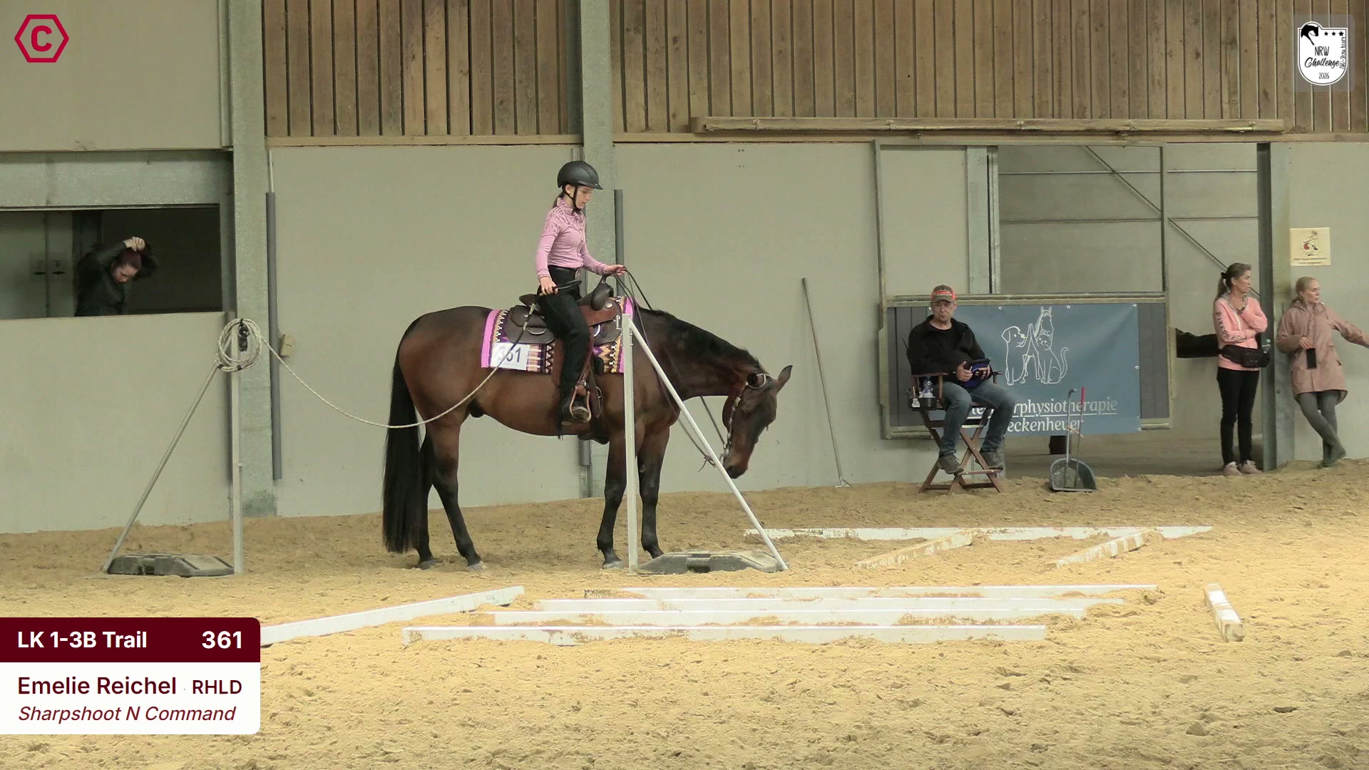 Clip von Emelie Reichel, StartNr 361