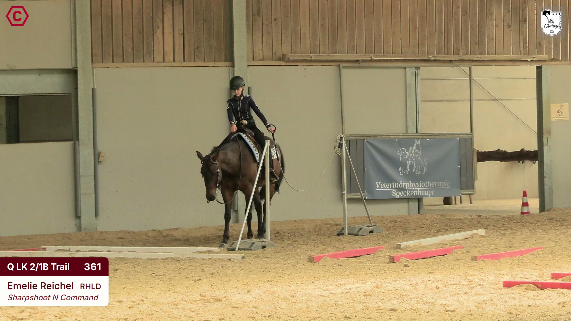 Clip von Emelie Reichel, StartNr 361