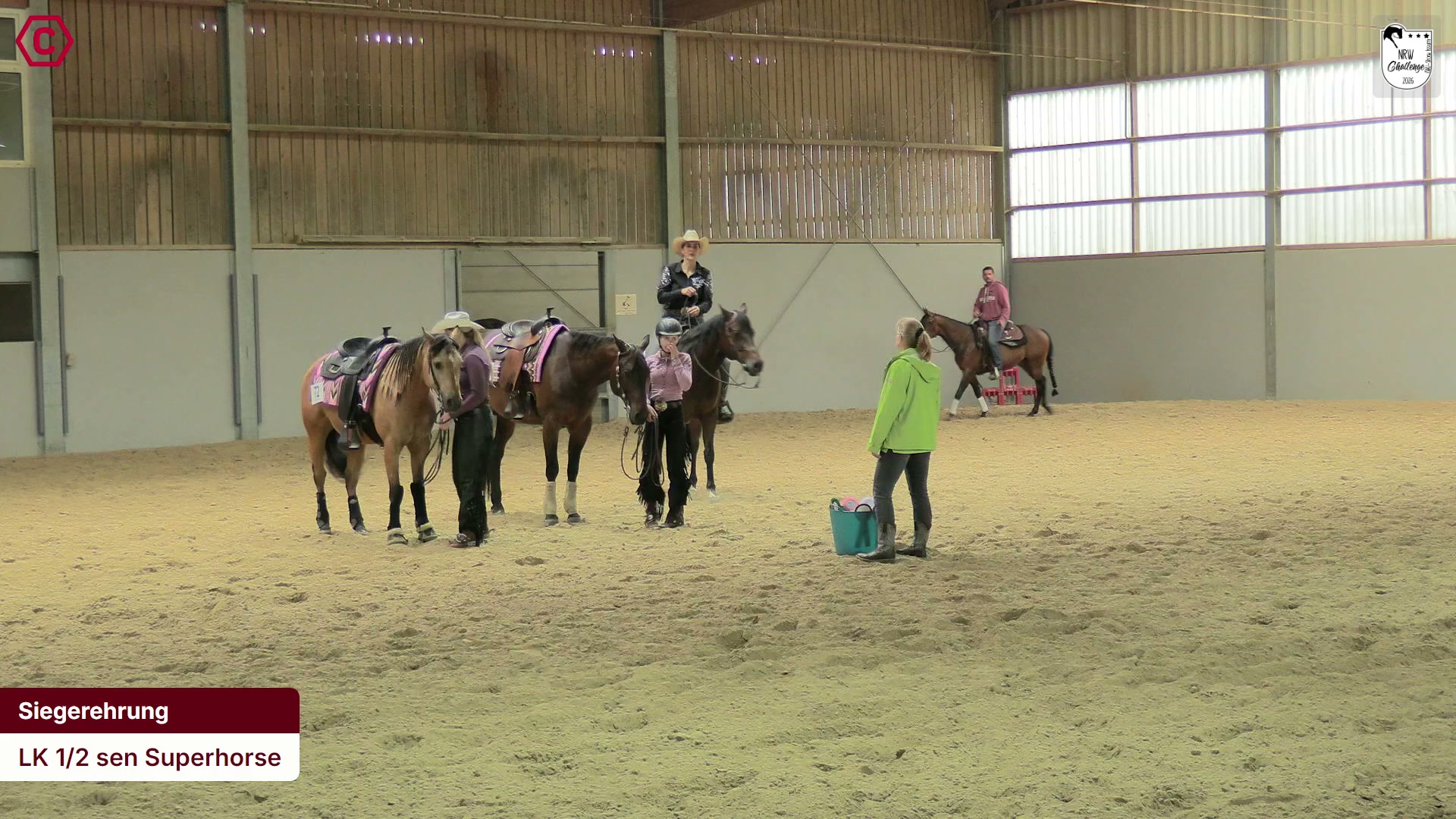 Siegerehrungs-Clip LK 1/2 sen Superhorse