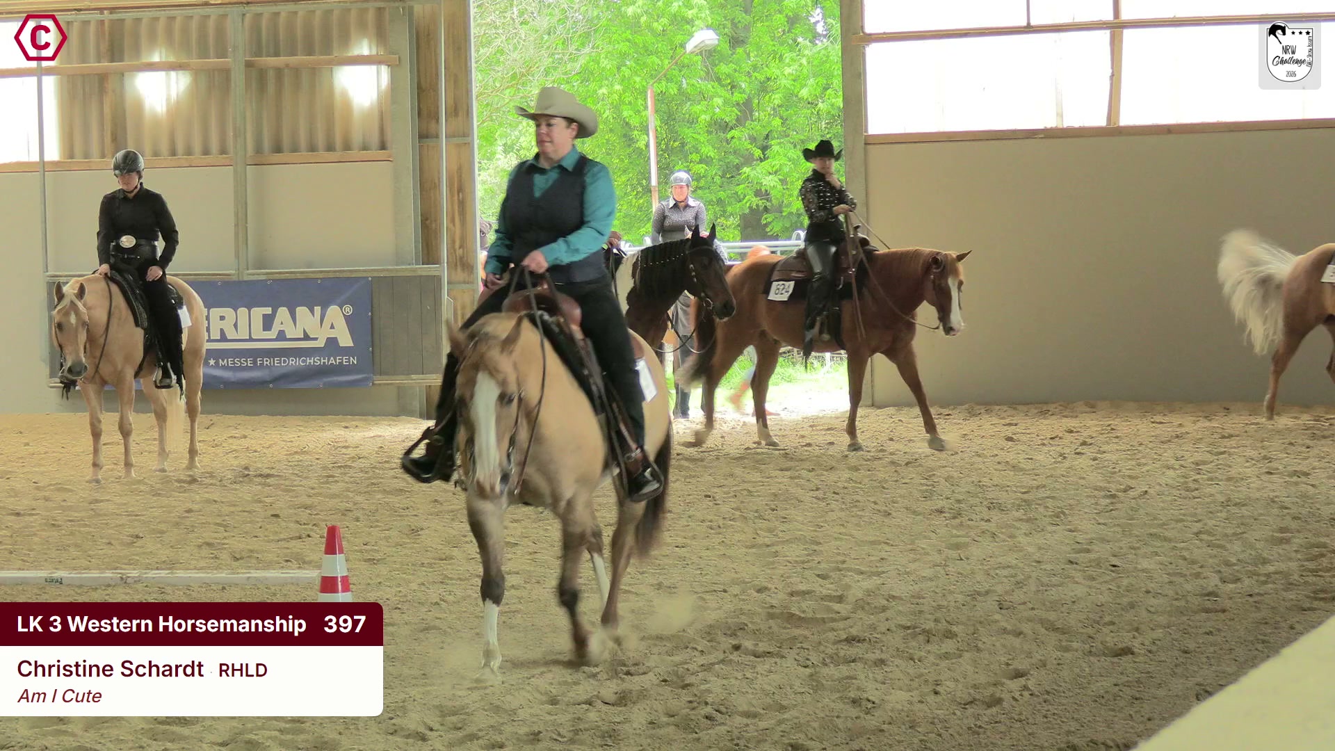 Clip von Christine Schardt, StartNr 397
