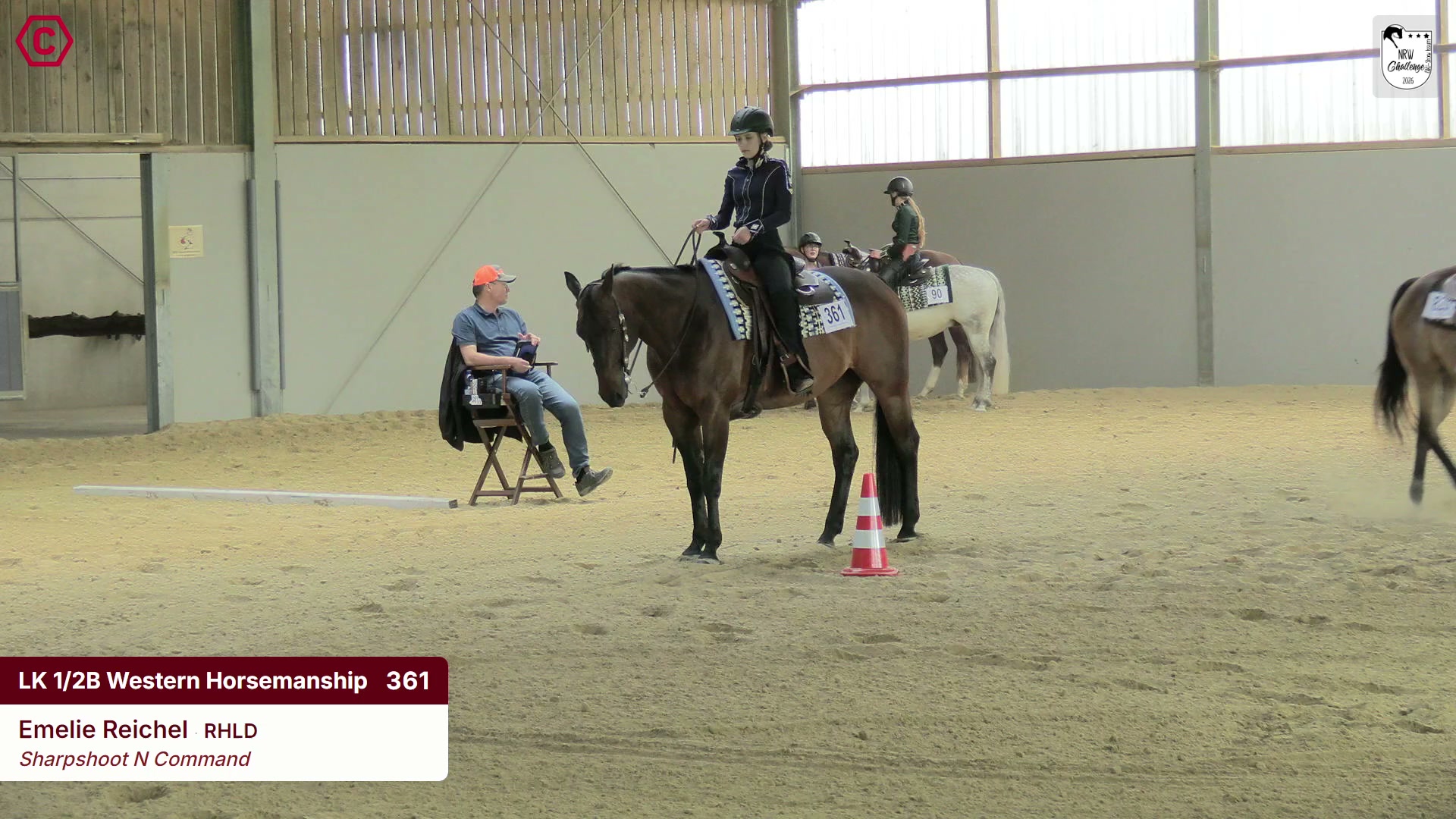 Clip von Emelie Reichel, StartNr 361