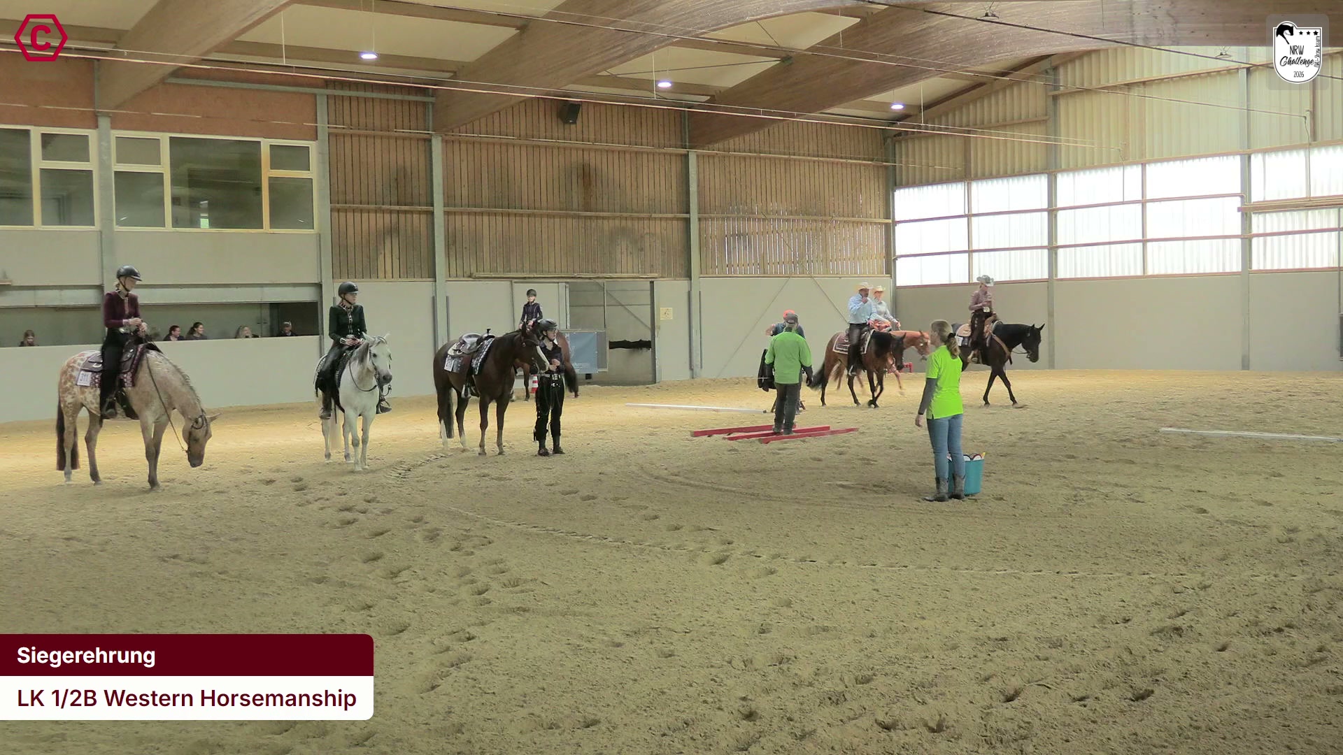 Siegerehrungs-Clip LK 1/2B Western Horsemanship