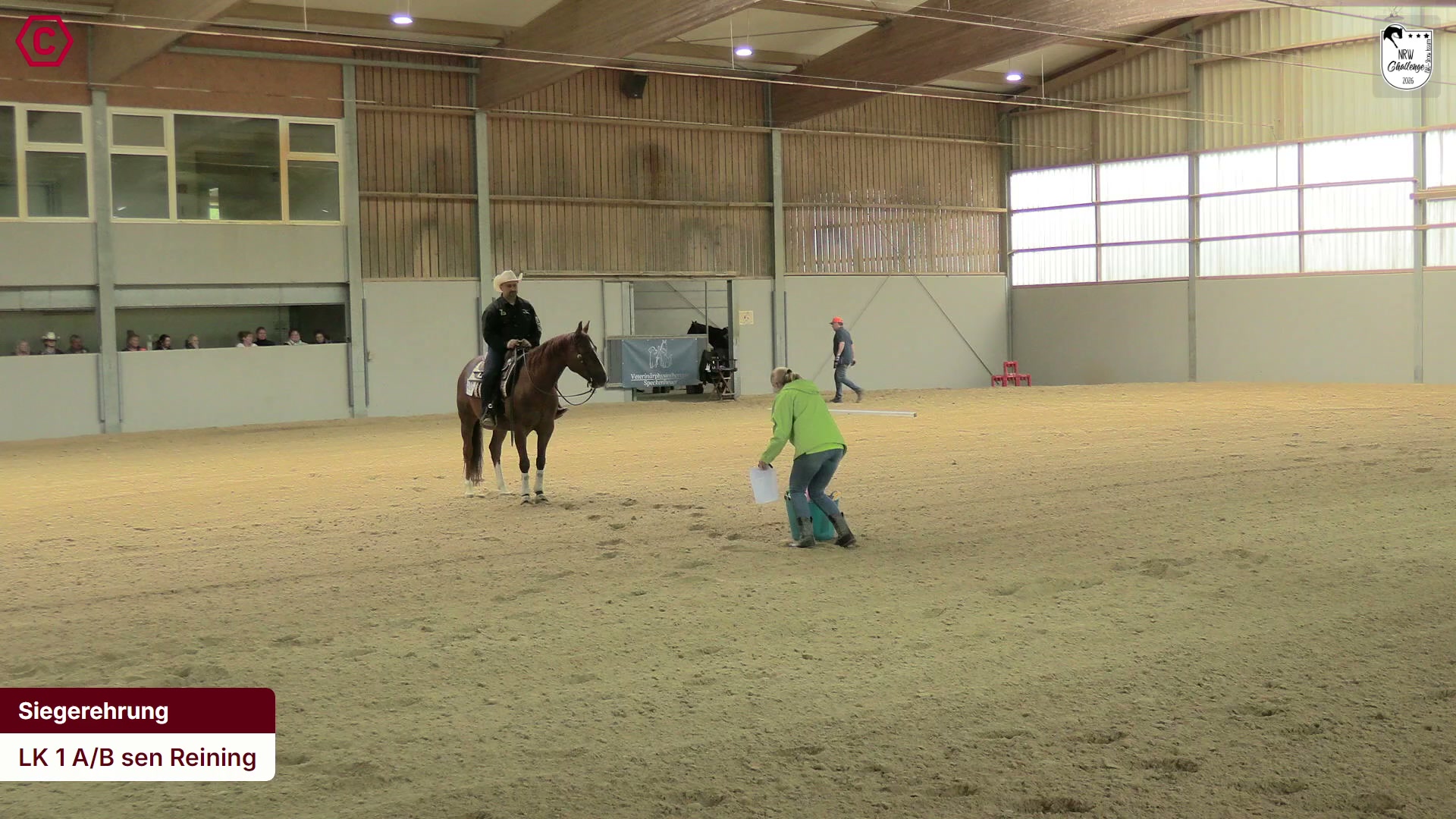 Siegerehrungs-Clip LK 1 A/B sen Reining