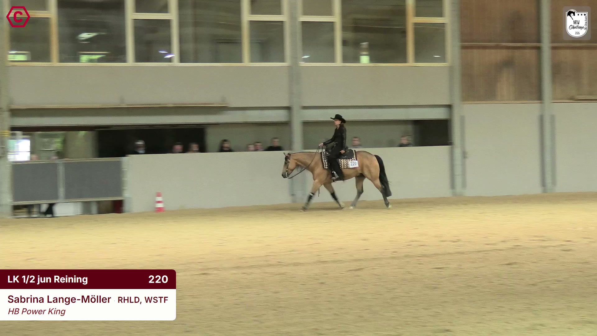 Clip von Sabrina Lange-Möller, StartNr 220