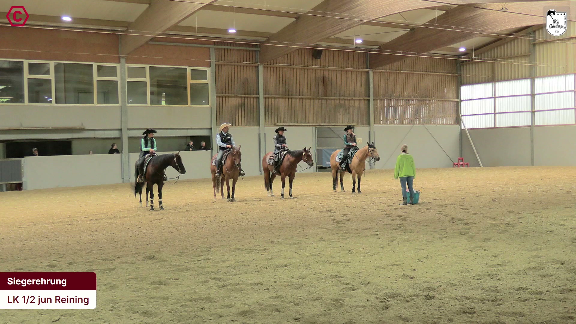 Siegerehrungs-Clip LK 1/2 jun Reining