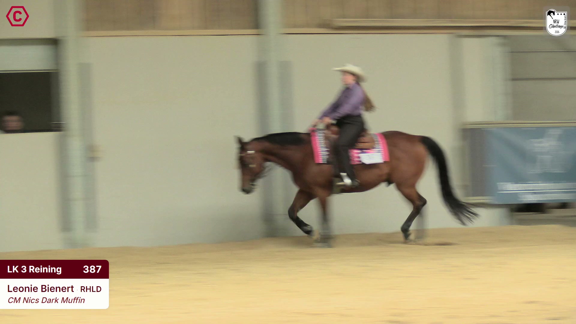 Clip von Leonie Bienert, StartNr 387