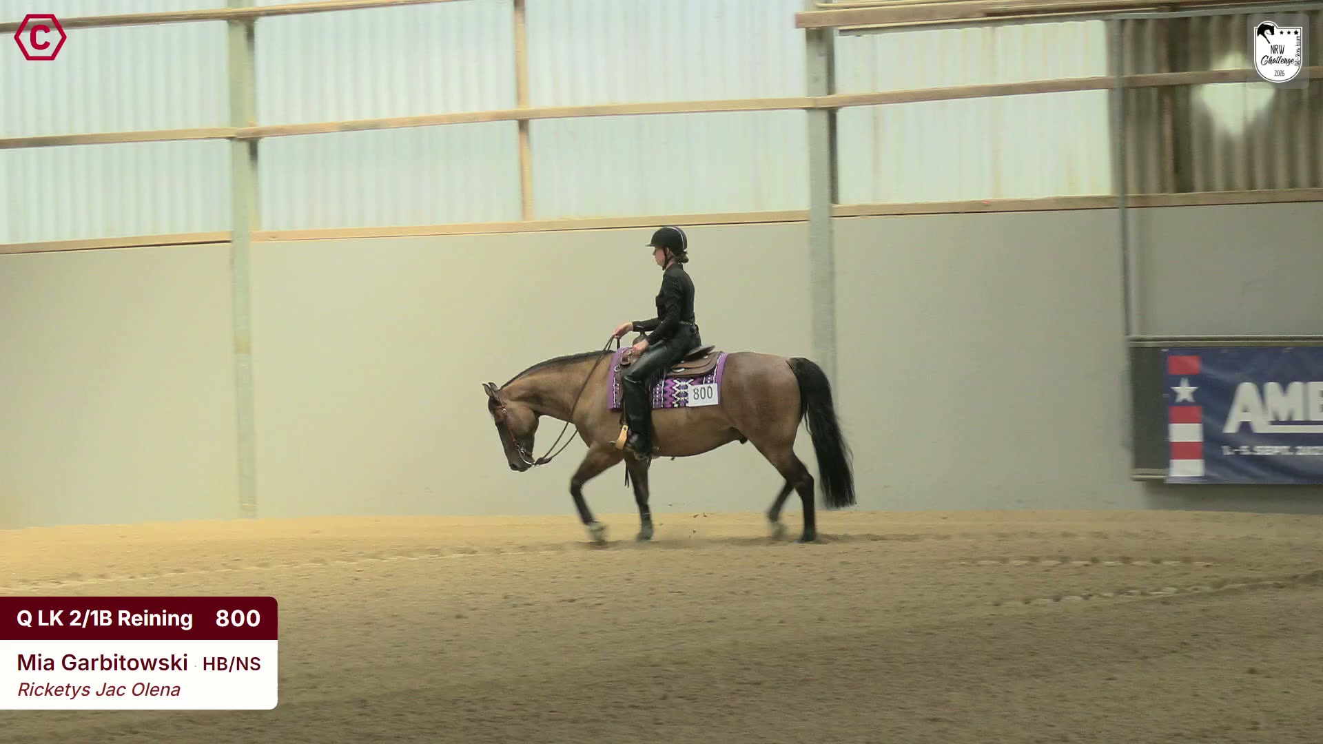 Clip von Mia Garbitowski, StartNr 800