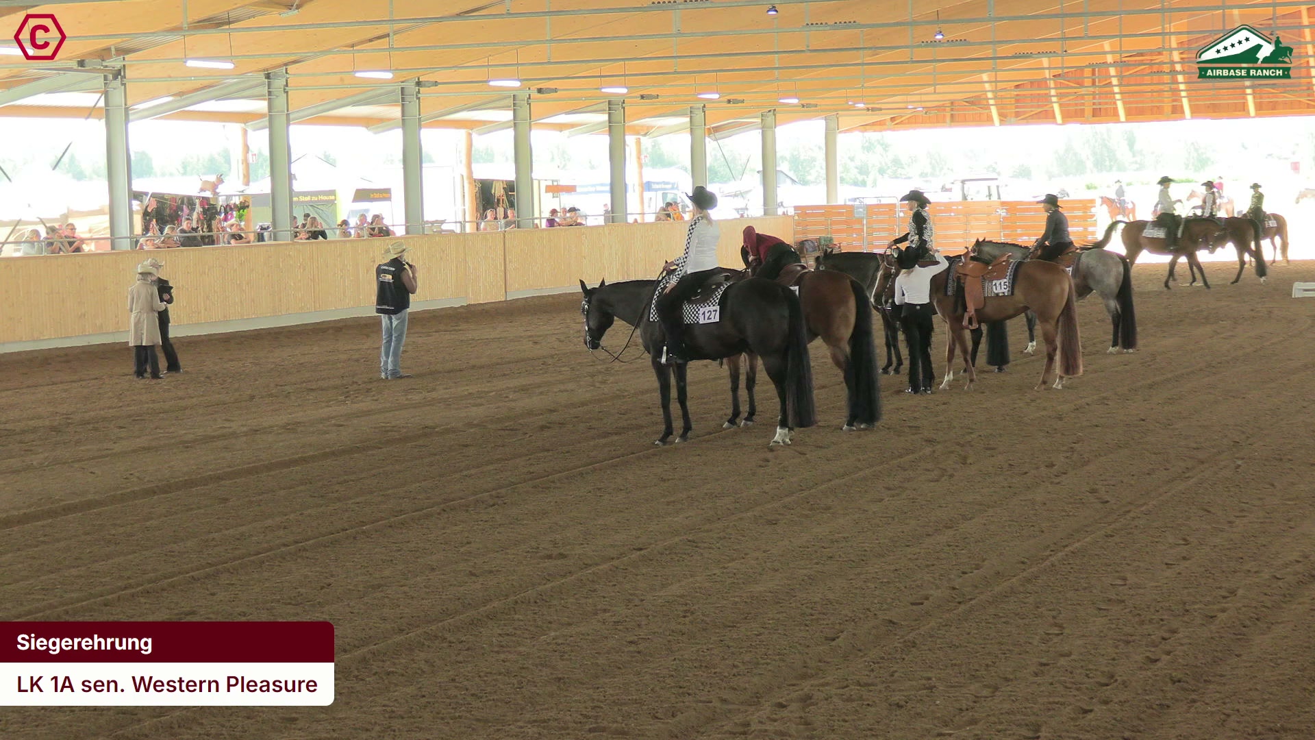 Siegerehrungs-Clip LK 1A sen. Western Pleasure