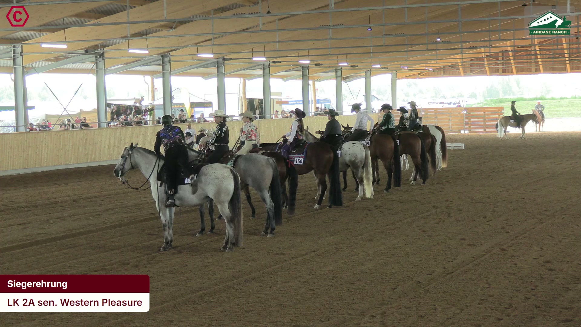 Siegerehrungs-Clip LK 2A sen. Western Pleasure