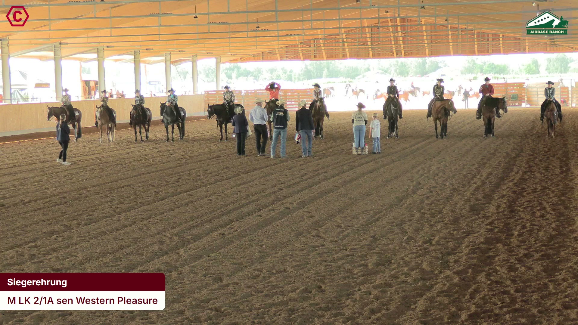 Siegerehrungs-Clip M LK 2/1A sen Western Pleasure