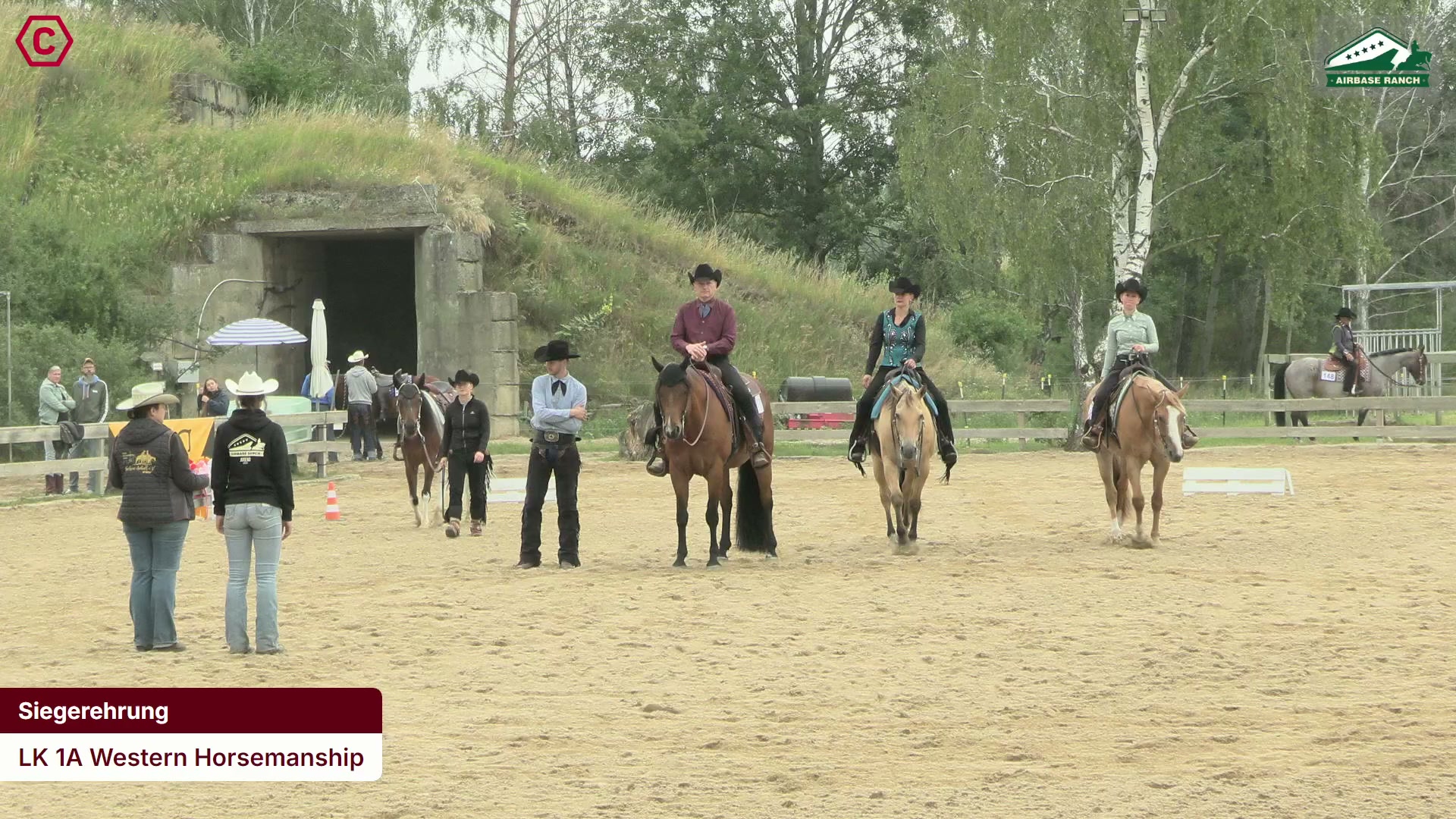Siegerehrungs-Clip LK 1A Western Horsemanship