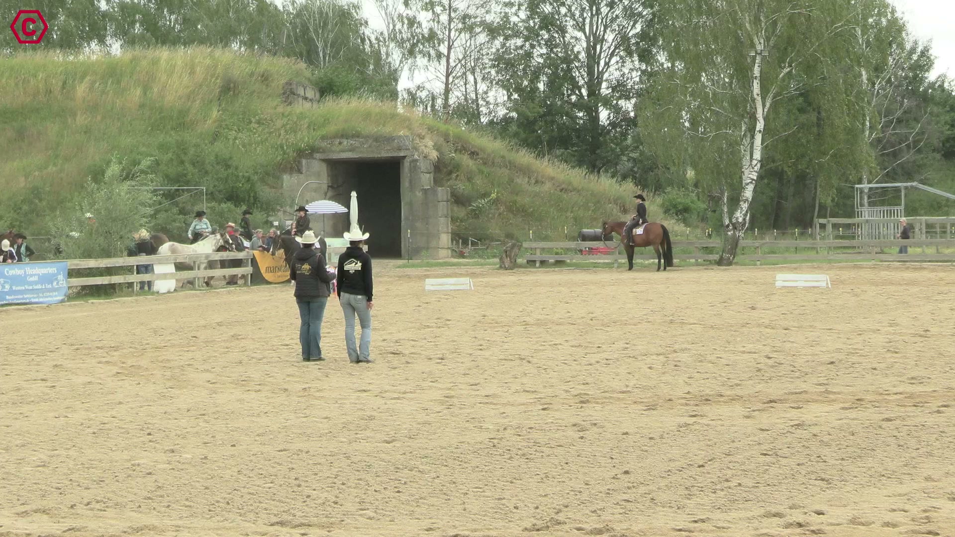 Siegerehrungs-Clip LK 2A Western Horsemanship