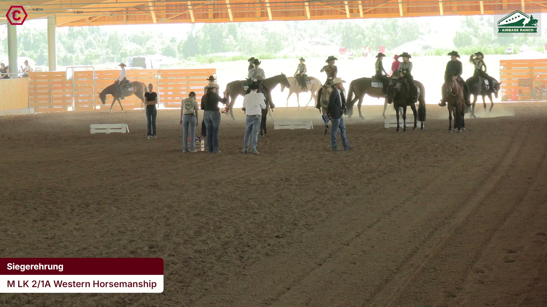 Siegerehrungs-Clip M LK 2/1A Western Horsemanship