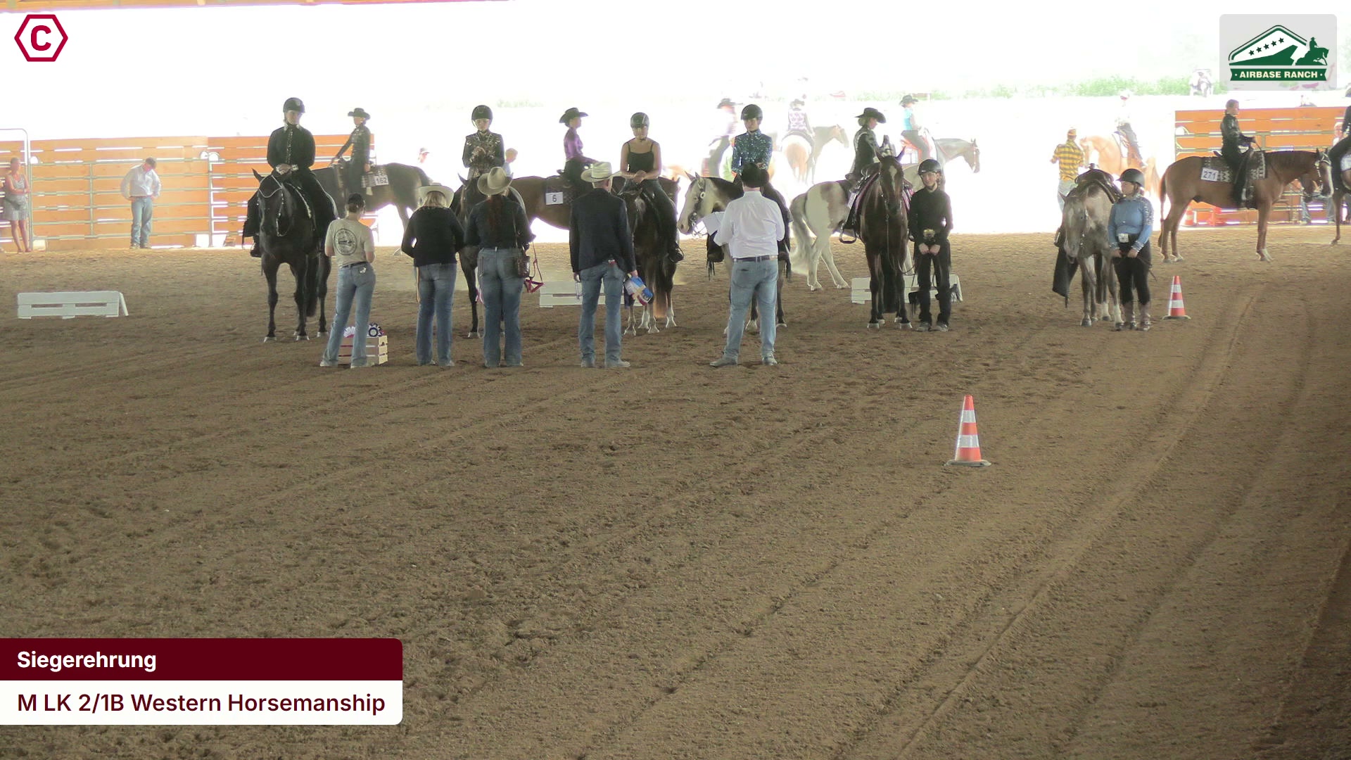 Siegerehrungs-Clip M LK 2/1B Western Horsemanship
