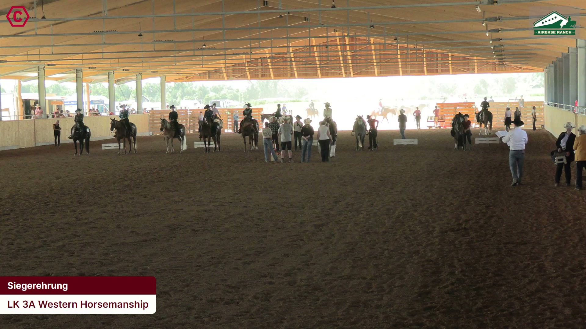 Siegerehrungs-Clip LK 3A Western Horsemanship