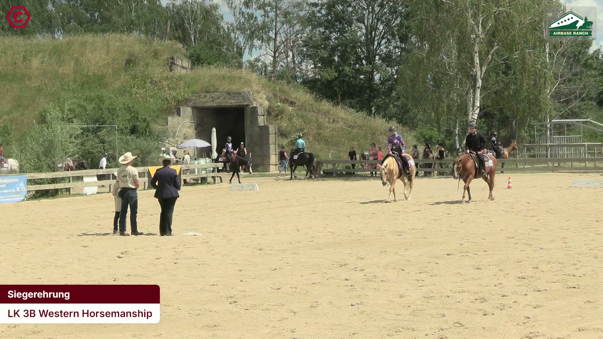 Siegerehrungs-Clip LK 3B Western Horsemanship
