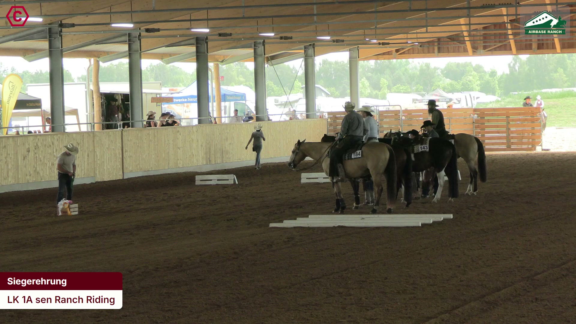Siegerehrungs-Clip LK 1A sen Ranch Riding