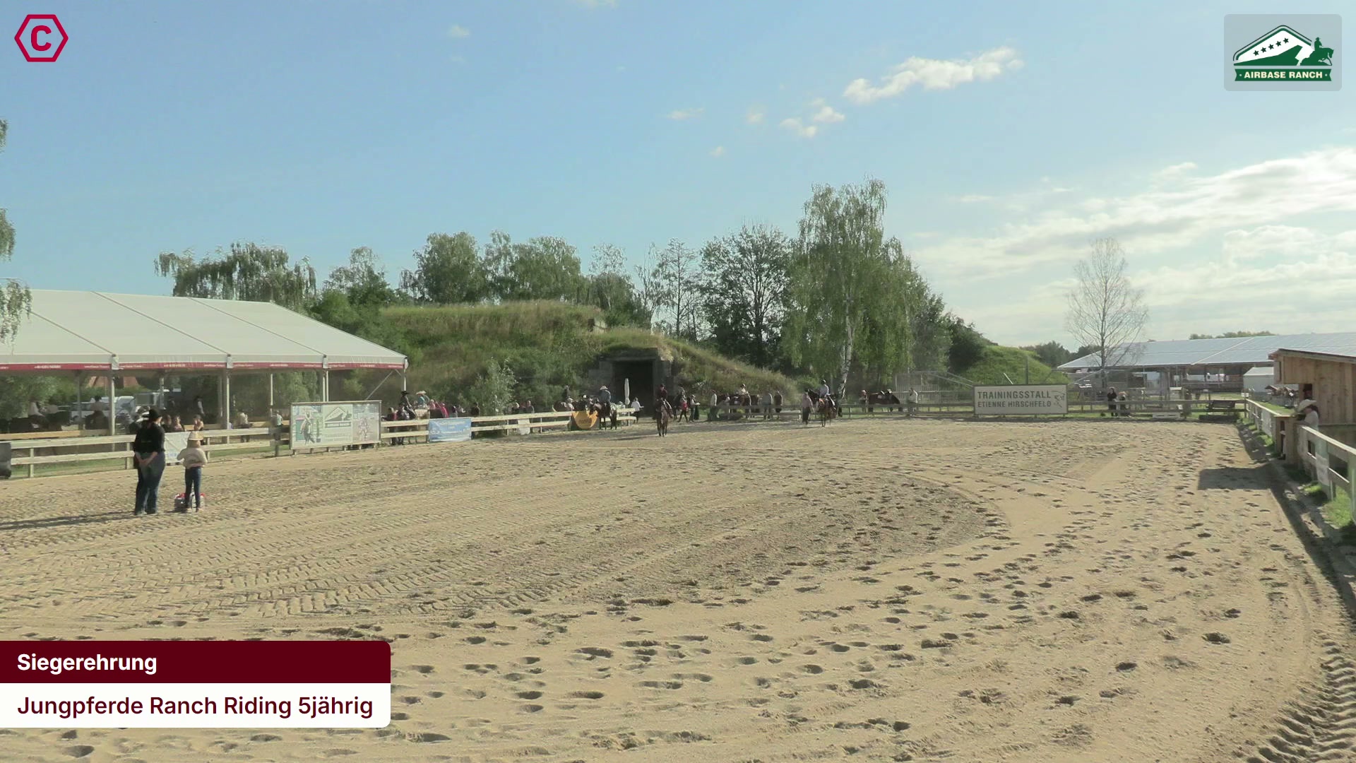 Siegerehrungs-Clip Jungpferde Ranch Riding 5jährig
