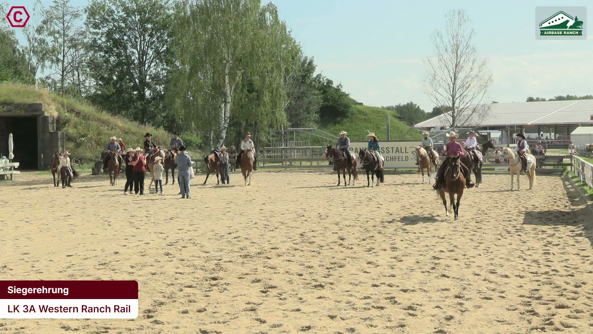 Siegerehrungs-Clip LK 3A Western Ranch Rail