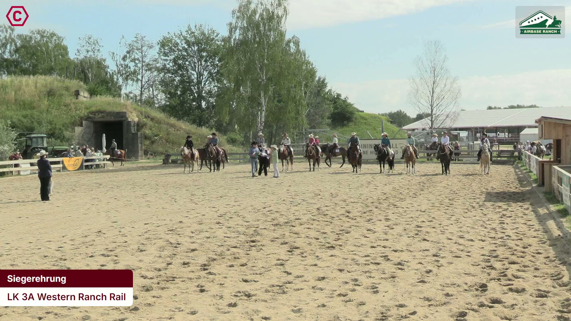 Siegerehrungs-Clip LK 3A Western Ranch Rail