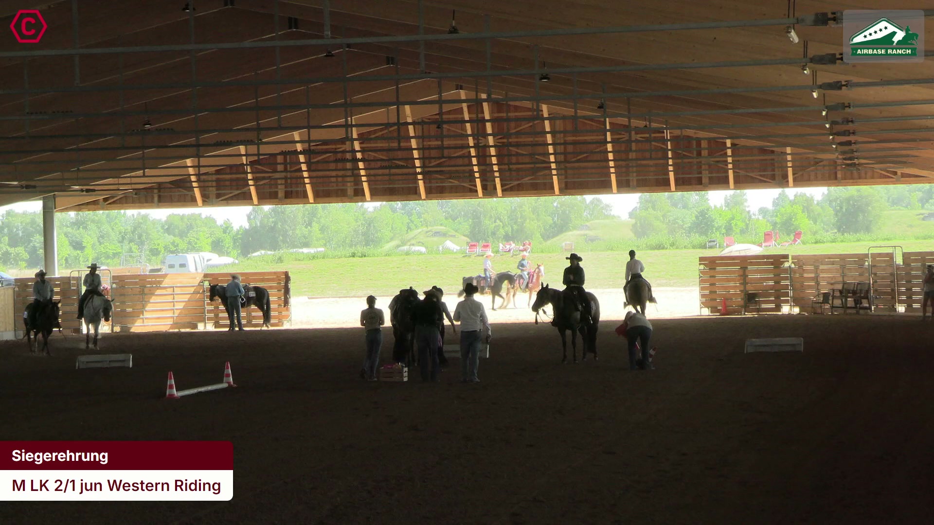Siegerehrungs-Clip M LK 2/1 jun Western Riding