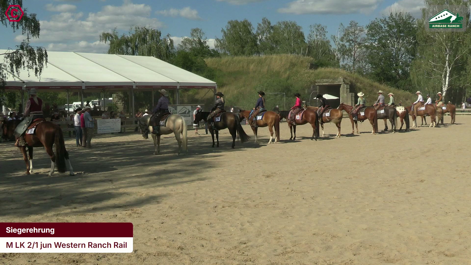 Siegerehrungs-Clip M LK 2/1 jun Western Ranch Rail