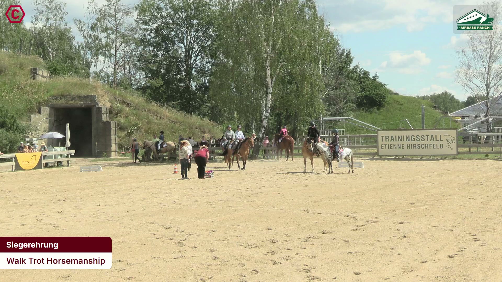 Siegerehrungs-Clip Walk Trot Horsemanship