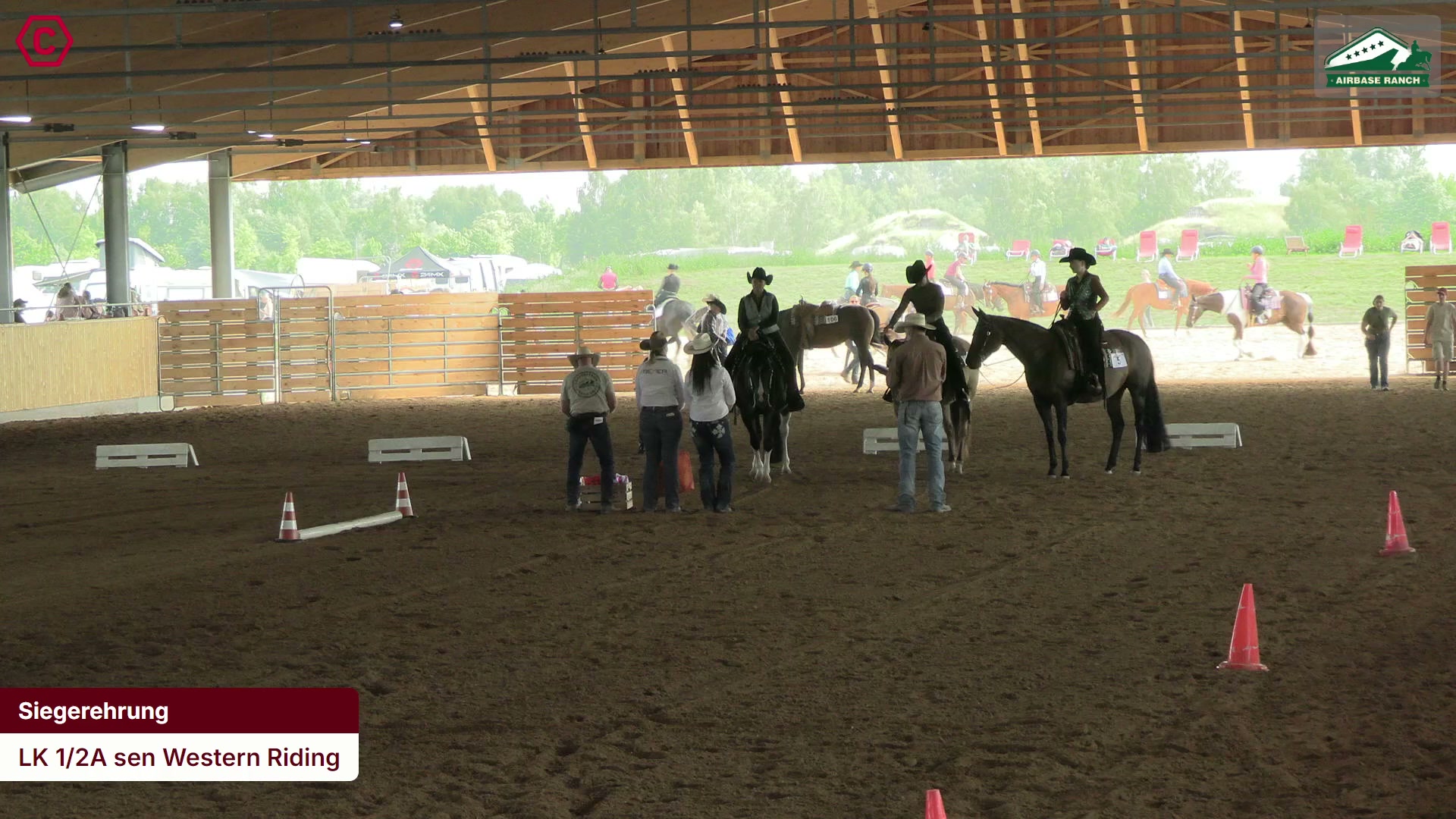 Siegerehrungs-Clip LK 1/2A sen Western Riding