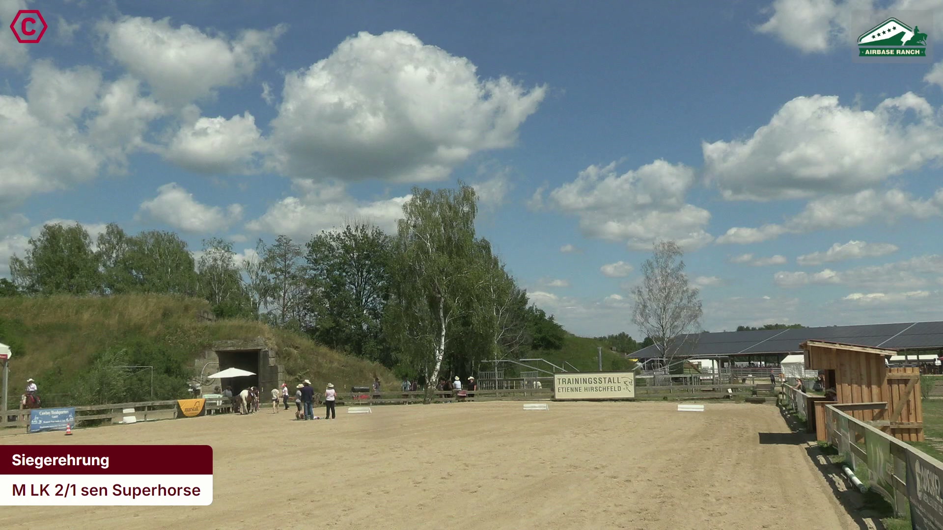 Siegerehrungs-Clip M LK 2/1 sen Superhorse