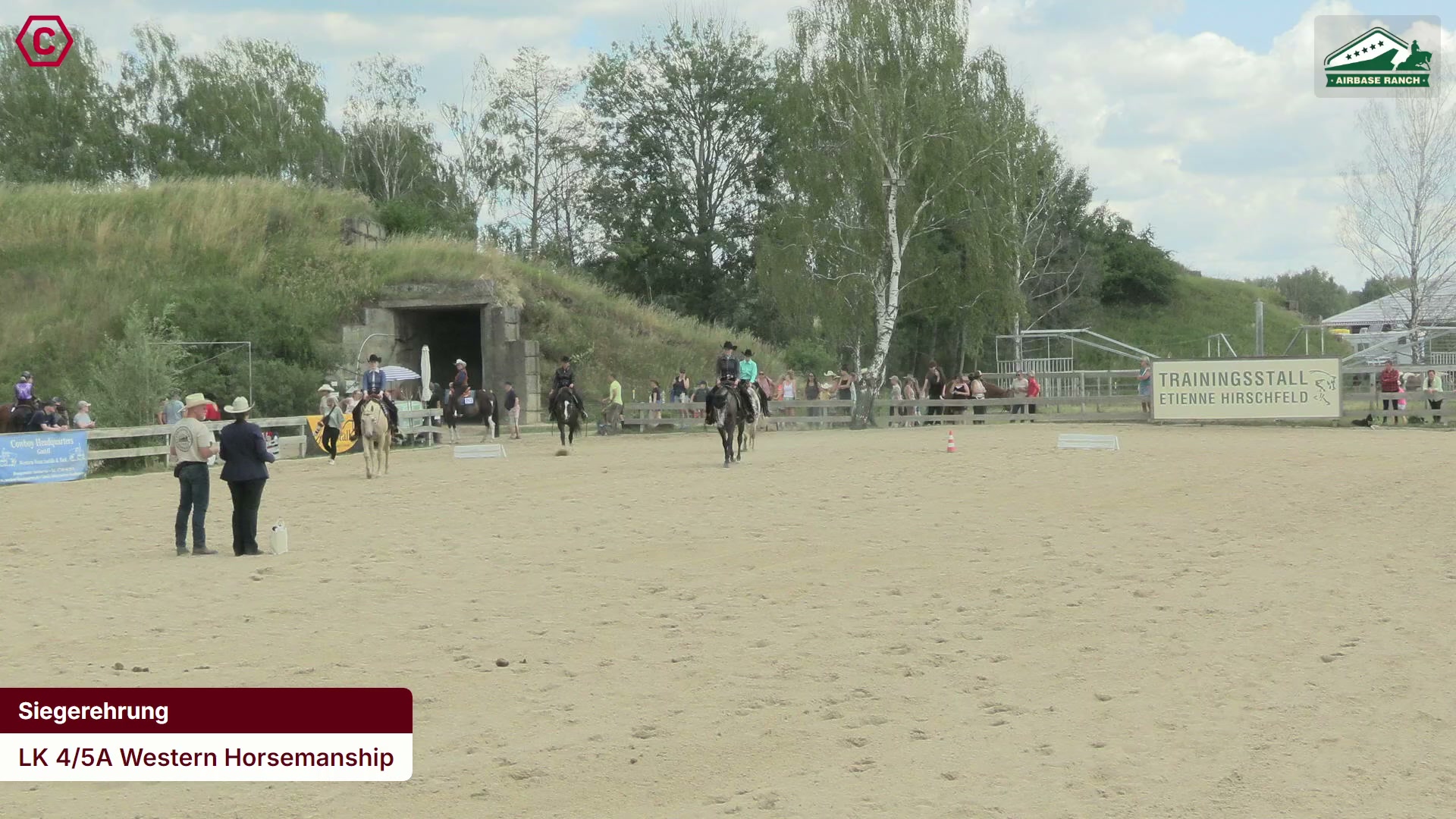 Siegerehrungs-Clip LK 4/5A Western Horsemanship