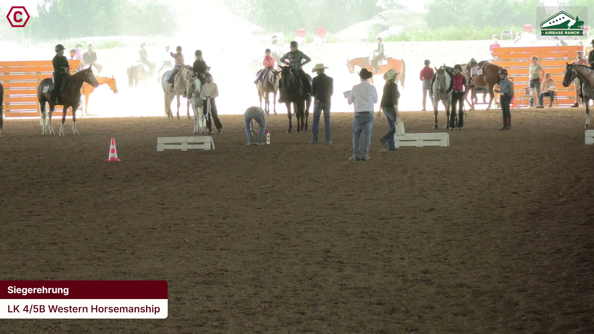 Siegerehrungs-Clip LK 4/5B Western Horsemanship