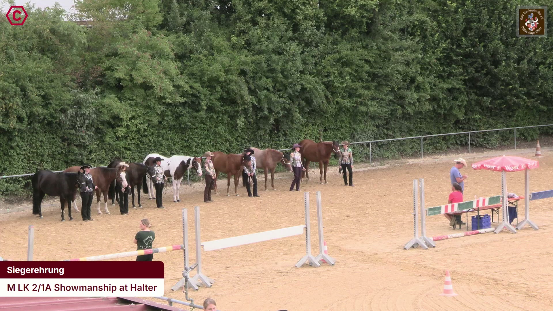 Siegerehrungs-Clip M LK 2/1A Showmanship at Halter