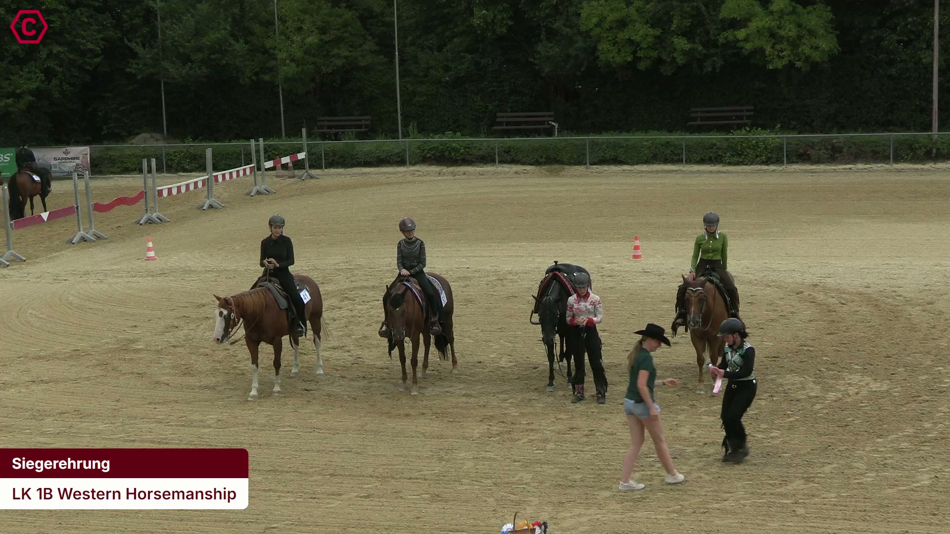 Siegerehrungs-Clip LK 1B Western Horsemanship