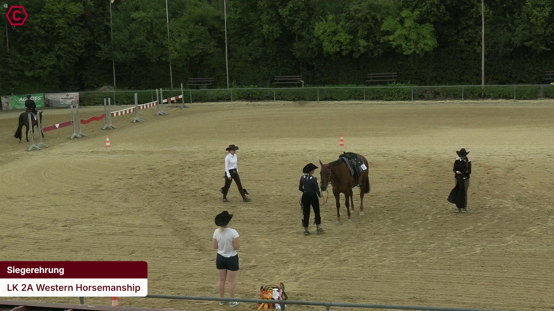 Siegerehrungs-Clip LK 2A Western Horsemanship