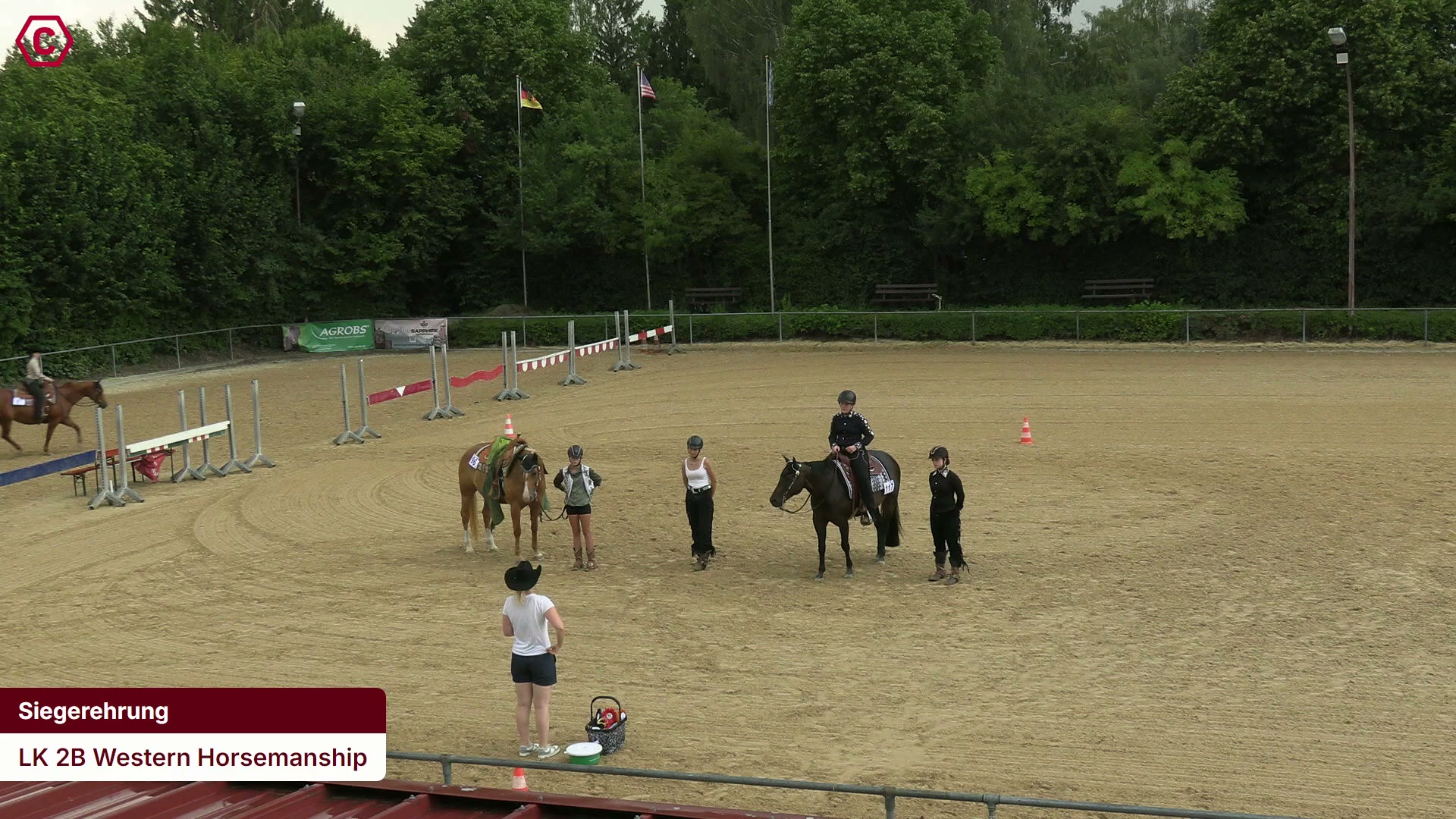 Siegerehrungs-Clip LK 2B Western Horsemanship