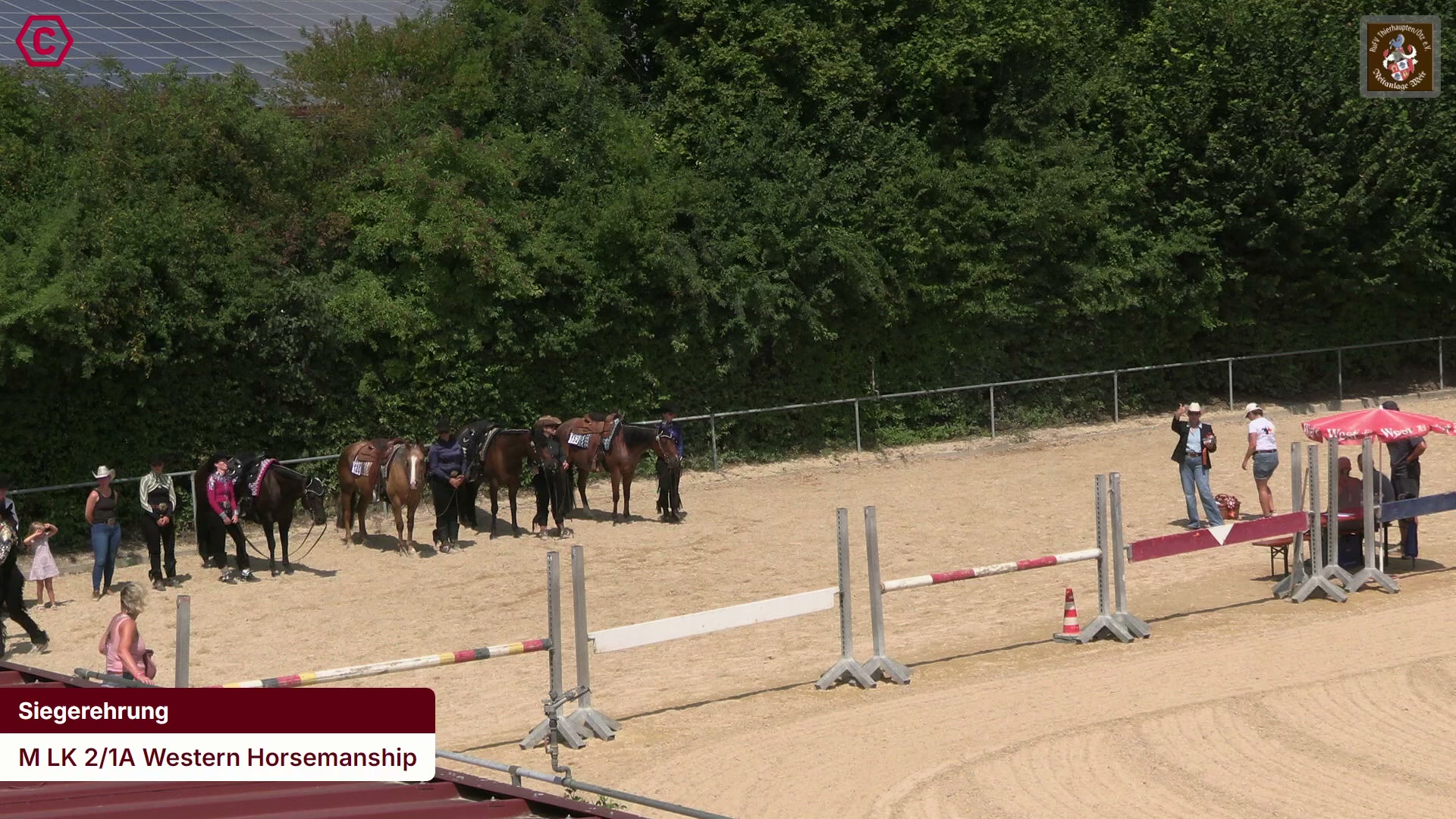 Siegerehrungs-Clip M LK 2/1A Western Horsemanship