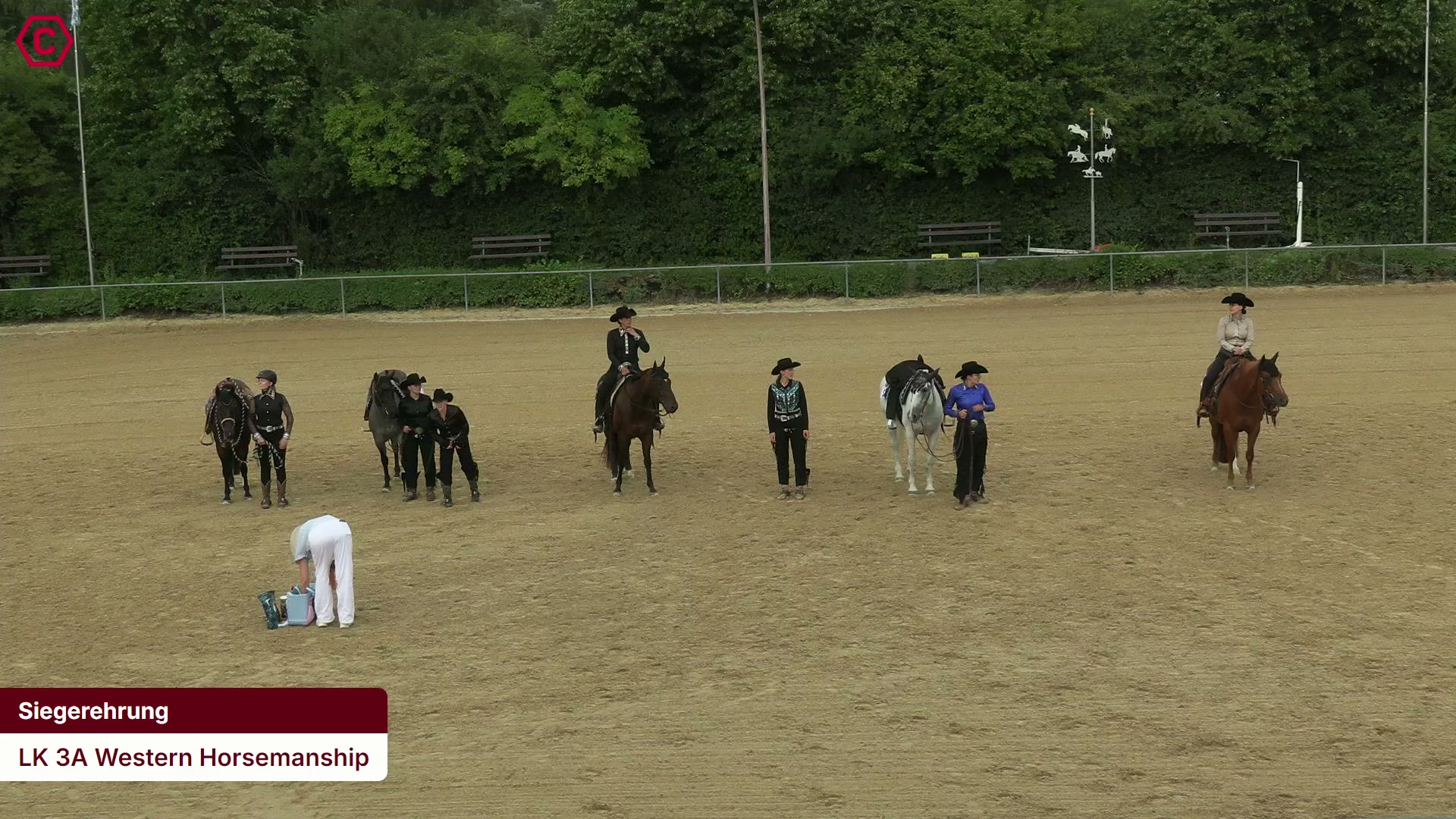 Siegerehrungs-Clip LK 3A Western Horsemanship