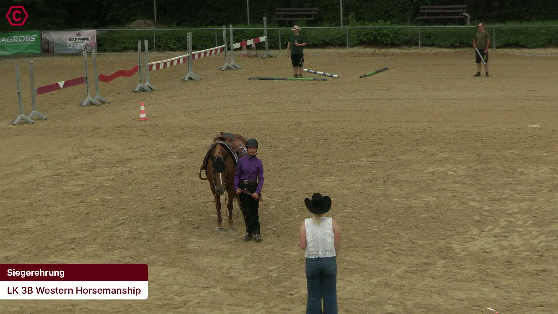 Siegerehrungs-Clip LK 3B Western Horsemanship