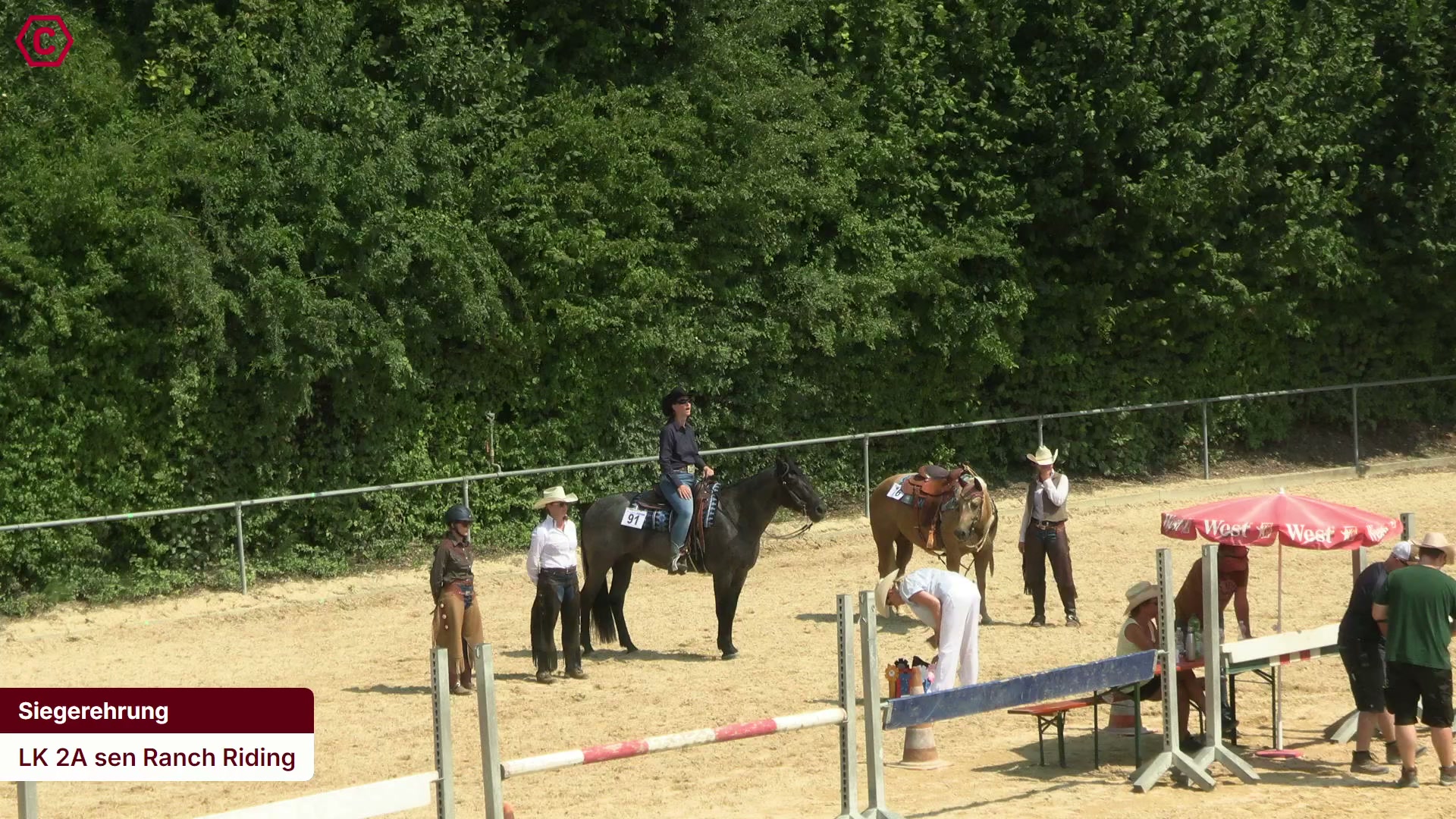 Siegerehrungs-Clip LK 2A sen Ranch Riding
