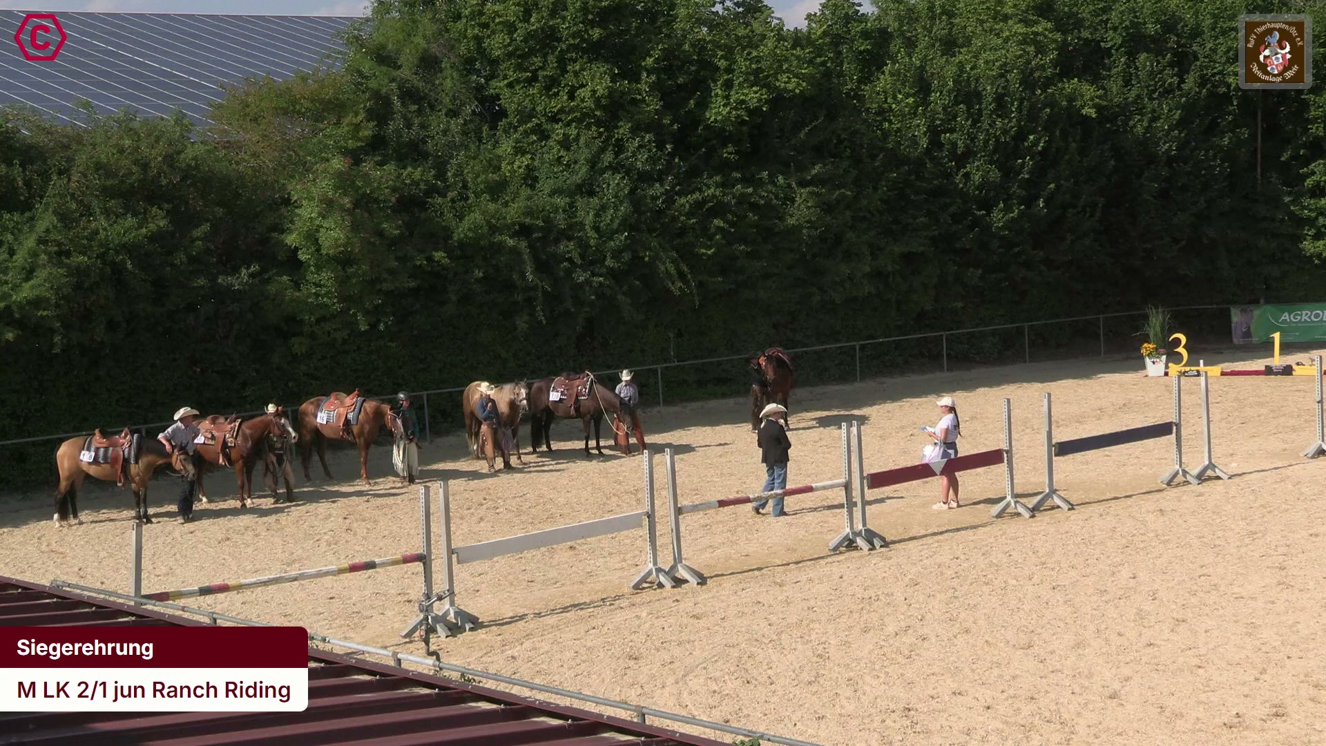 Siegerehrungs-Clip M LK 2/1 jun Ranch Riding