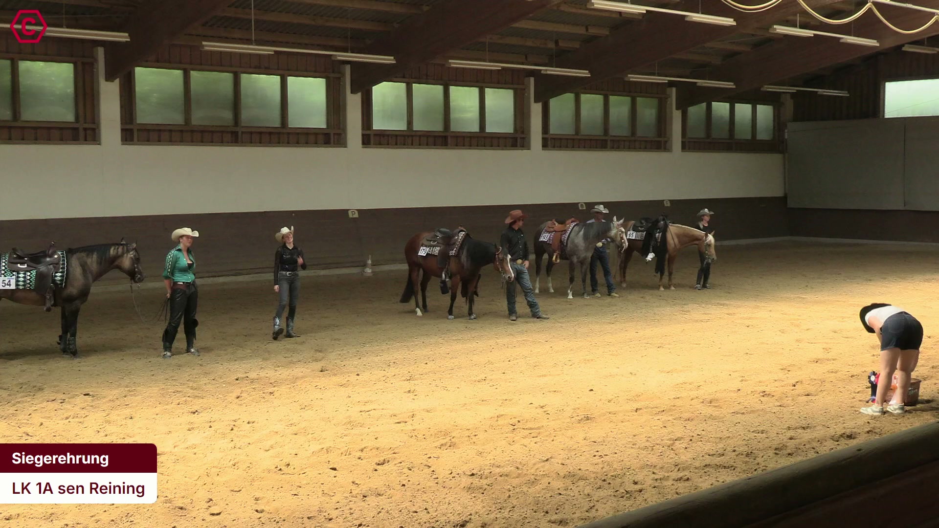 Siegerehrungs-Clip LK 1A sen Reining