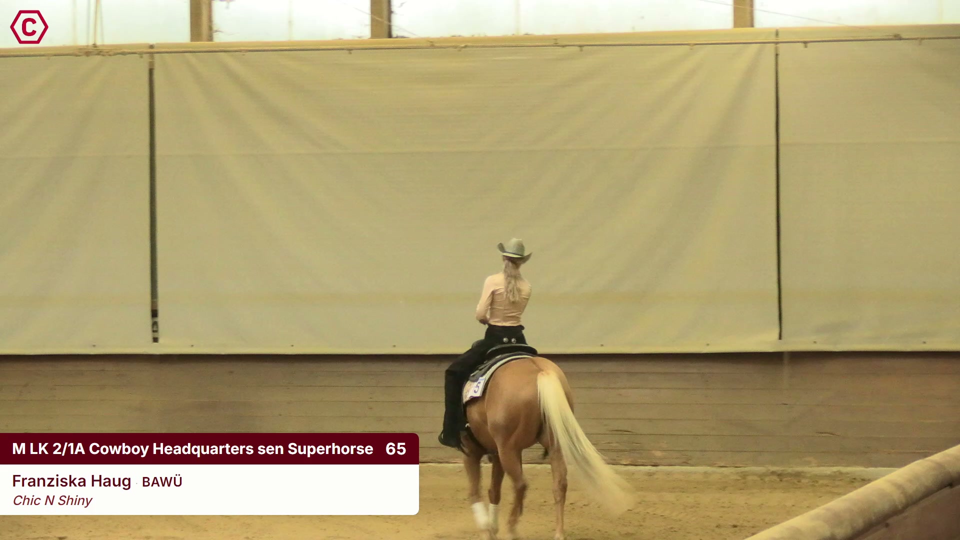 Clip von Franziska Haug, StartNr 65