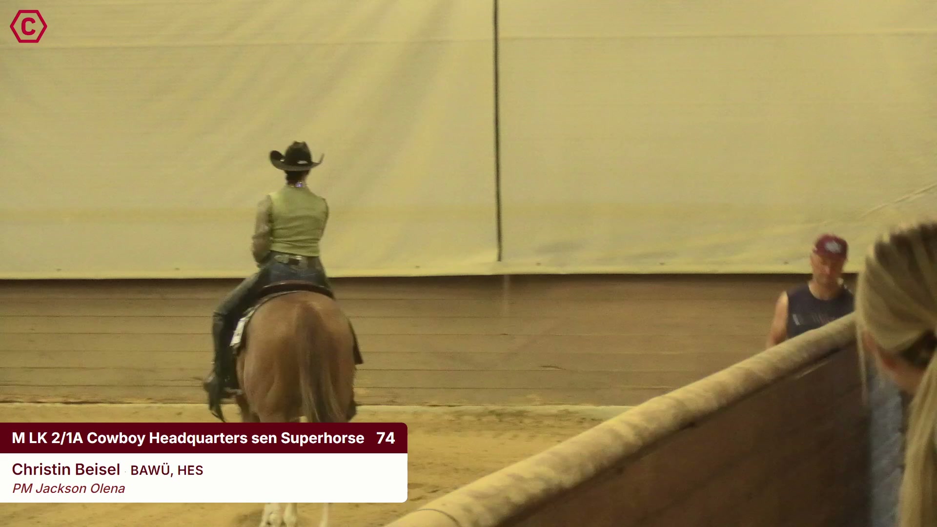 Clip von Christin Beisel, StartNr 74