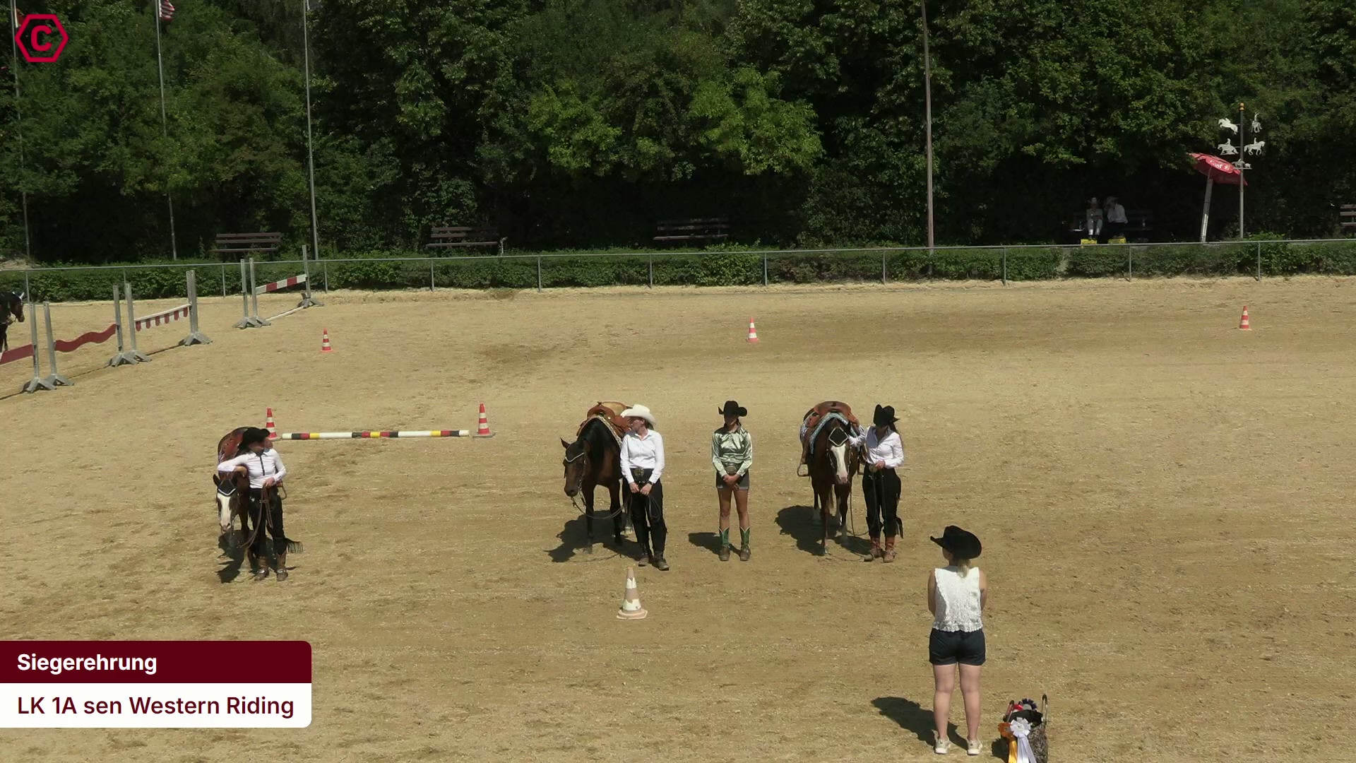 Siegerehrungs-Clip LK 1A sen Western Riding