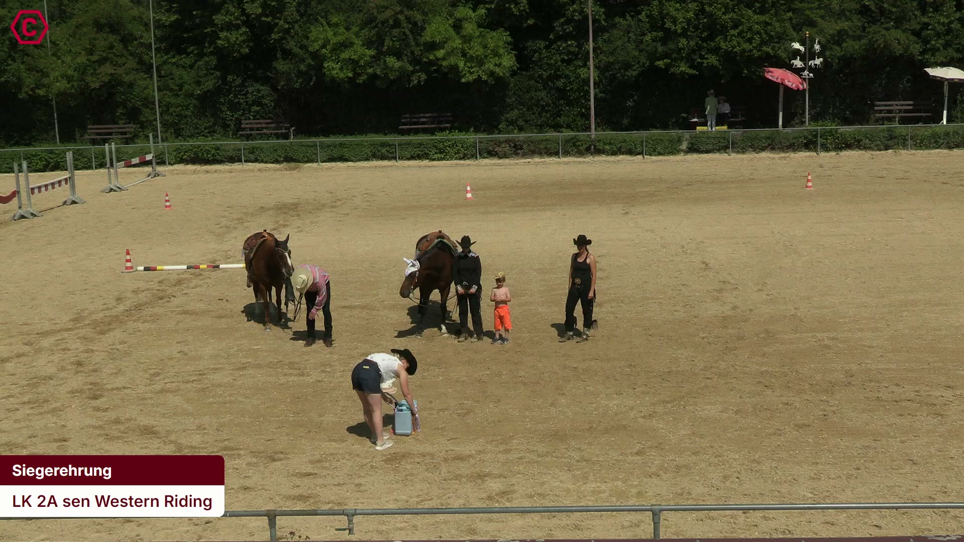 Siegerehrungs-Clip LK 2A sen Western Riding