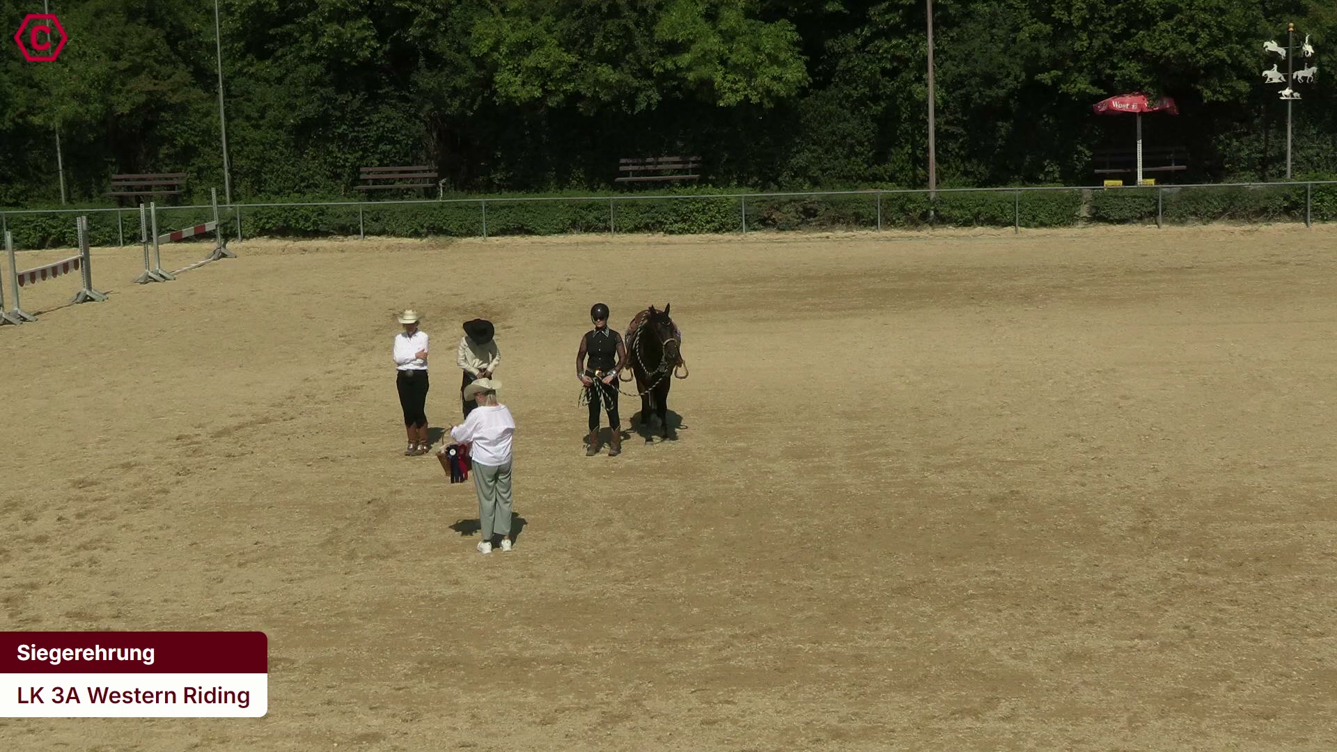 Siegerehrungs-Clip LK 3A Western Riding