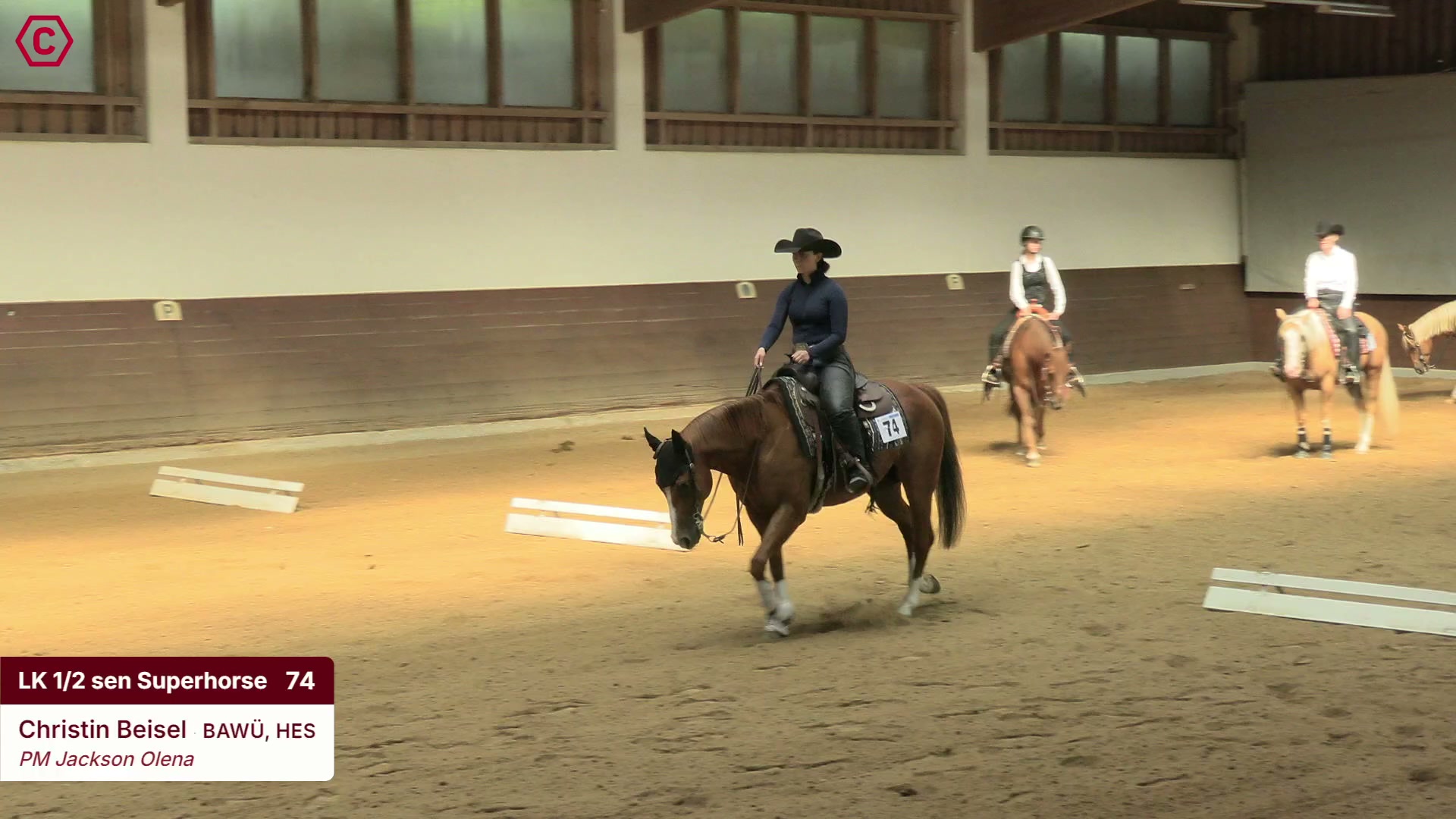 Clip von Christin Beisel, StartNr 74