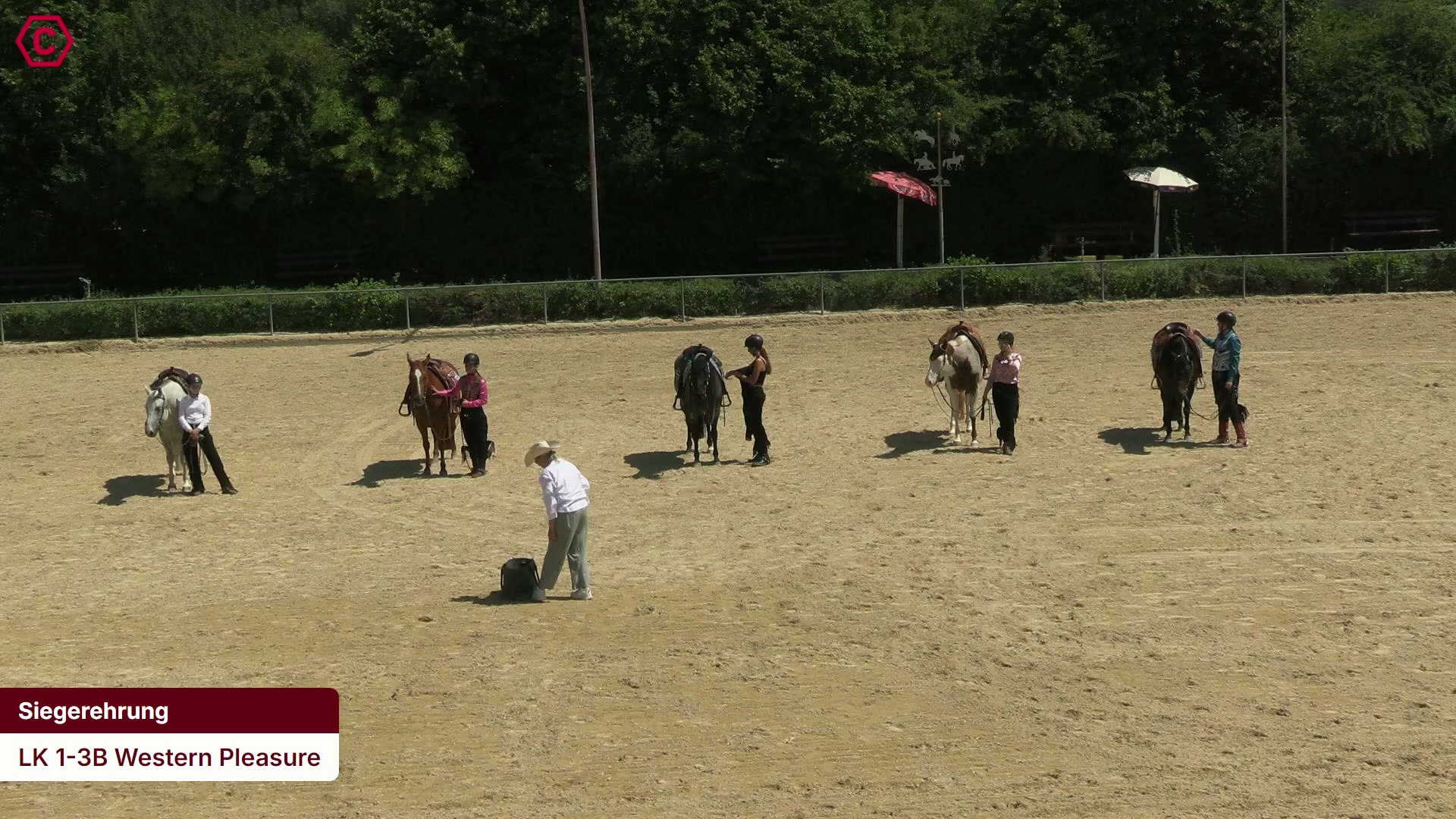Siegerehrungs-Clip LK 1-3B Western Pleasure