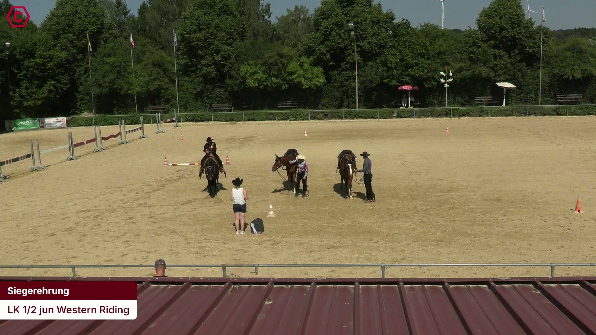 Siegerehrungs-Clip LK 1/2 jun Western Riding
