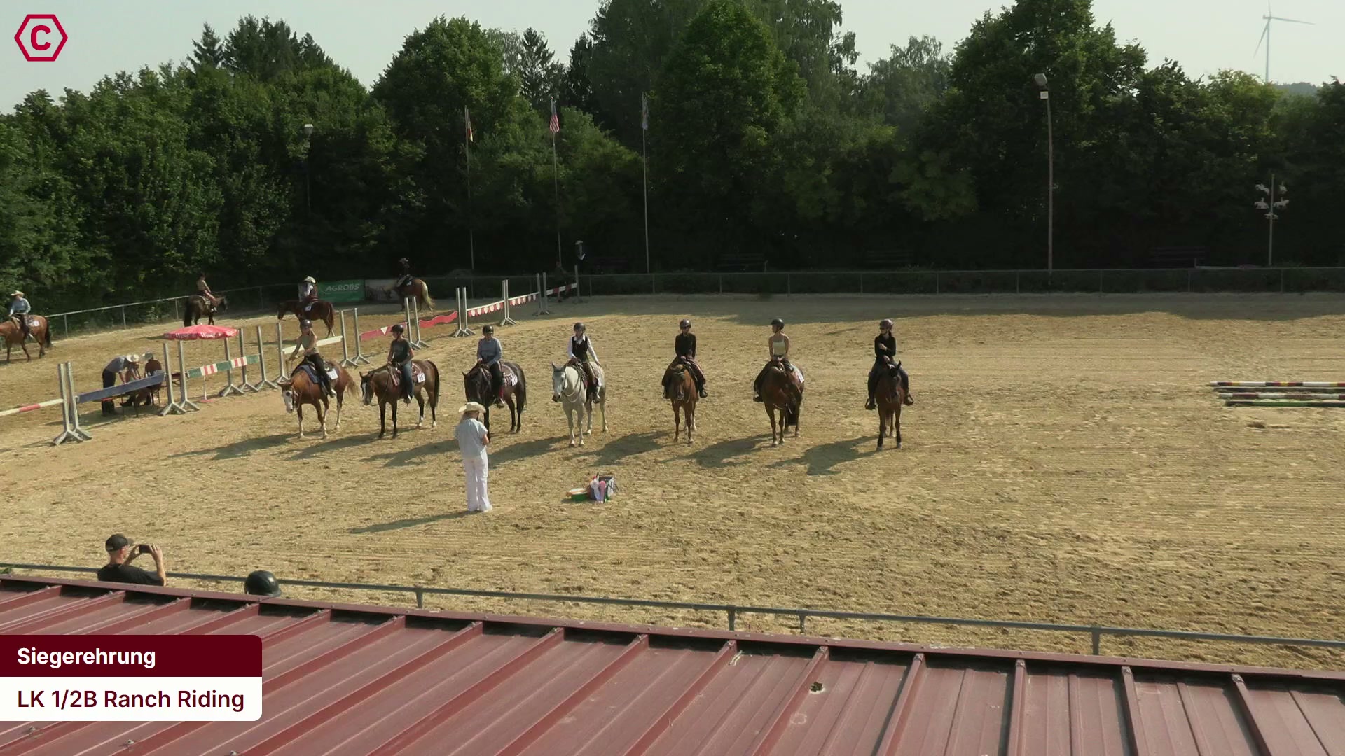 Siegerehrungs-Clip LK 1/2B Ranch Riding